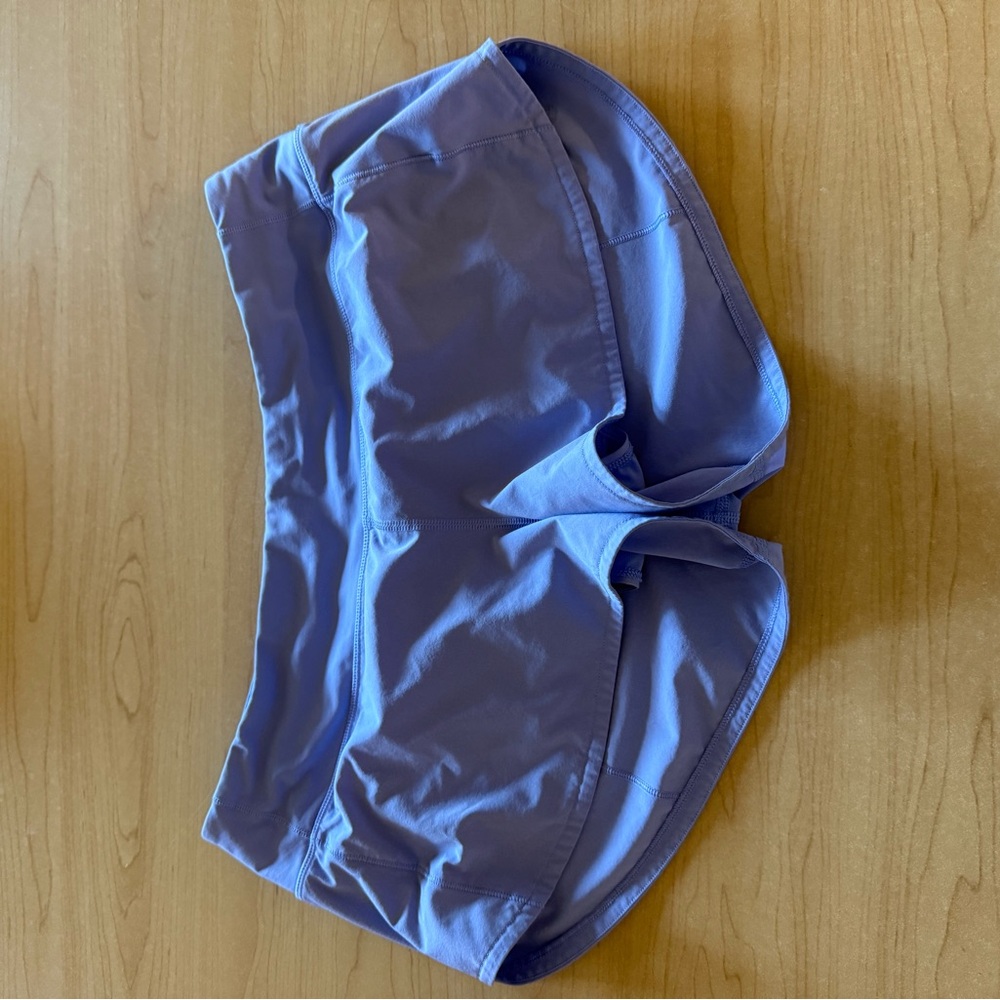 lululemon purple Athletic Shorts